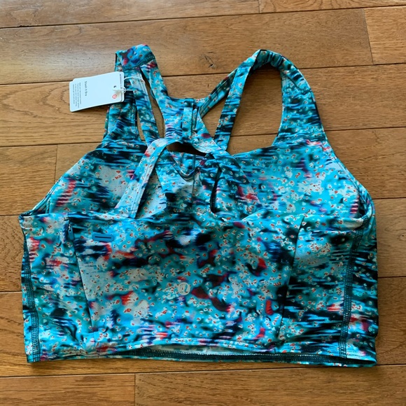 💕LULULEMON STASH IT BRA/CROP-QUICK START MULTI💕 - Picture 7 of 16